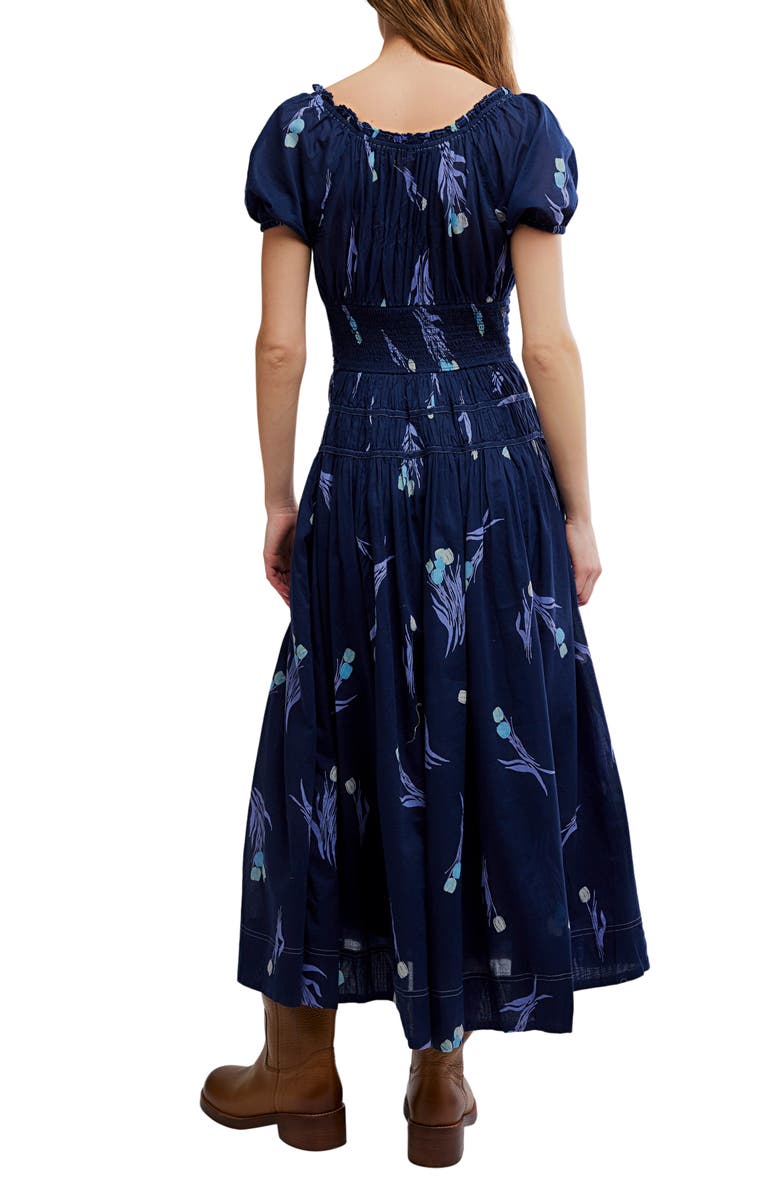 Free People Complete Me Cotton Midi Dress, Alternate, color, 