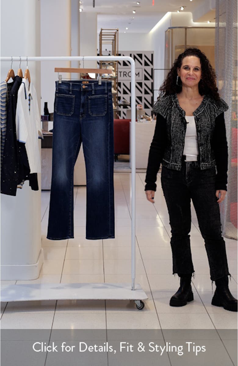 The Hustler Patch Pocket Ankle Bootcut Jeans, sales video thumbnail