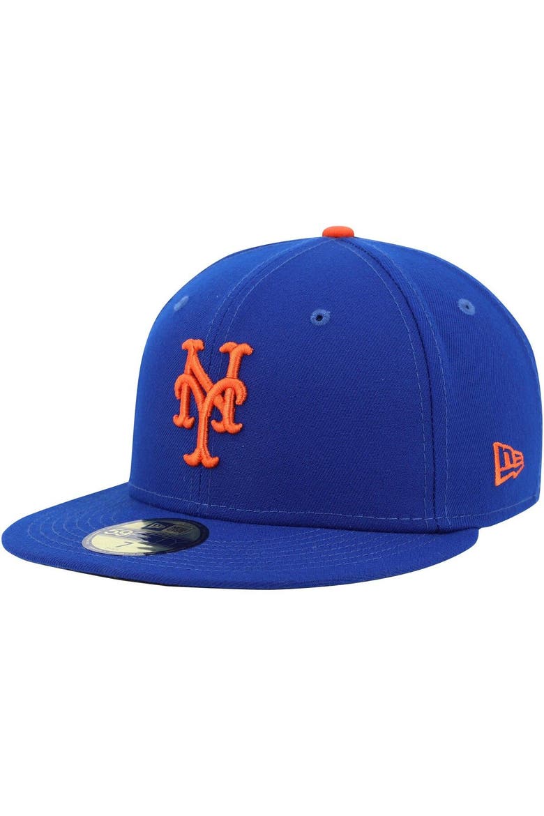 Men's New Era Royal New York Mets 9/11 Memorial Side Patch 59FIFTY Fitted Hat, Alternate, color, Royal