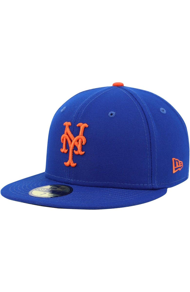 New Era Men's New Era Royal New York Mets 9/11 Memorial Side Patch 59FIFTY Fitted Hat, Alternate, color, Royal