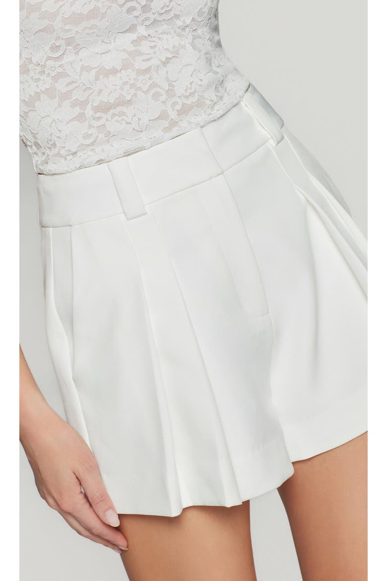 Virgo Lace Combo Skirt, Alternate, color, White