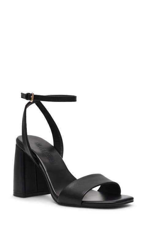 【レディース】Steve Madden Rayger Ankle Strap サンダル Steve Madden Womens Candid Leather Strappy Ankle Strap
