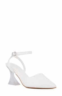 Fashion to Figure Jacki Ankle Strap Pump - Wide Width