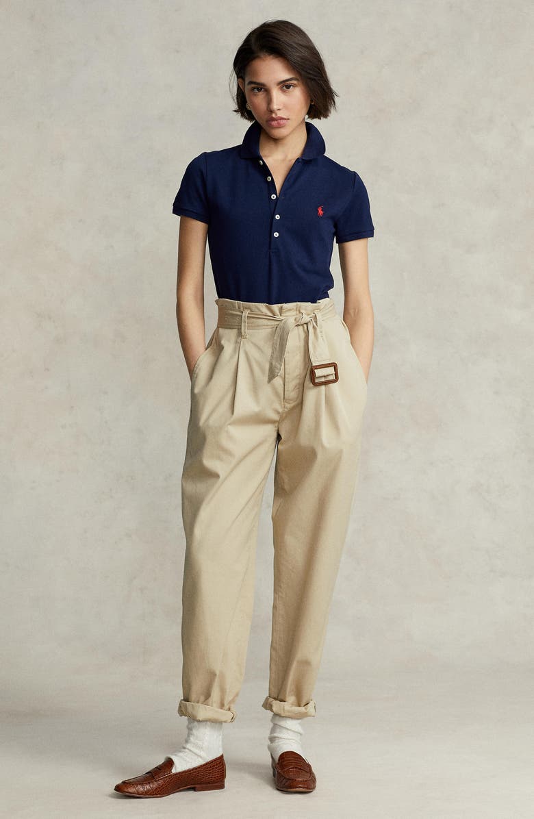 Polo Ralph Lauren Julie Cotton Polo, Alternate, color,