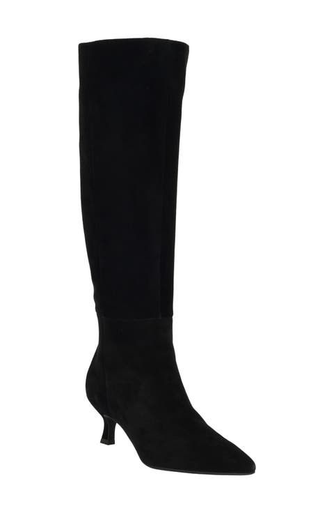 Akenzie Leather Knee High Boot