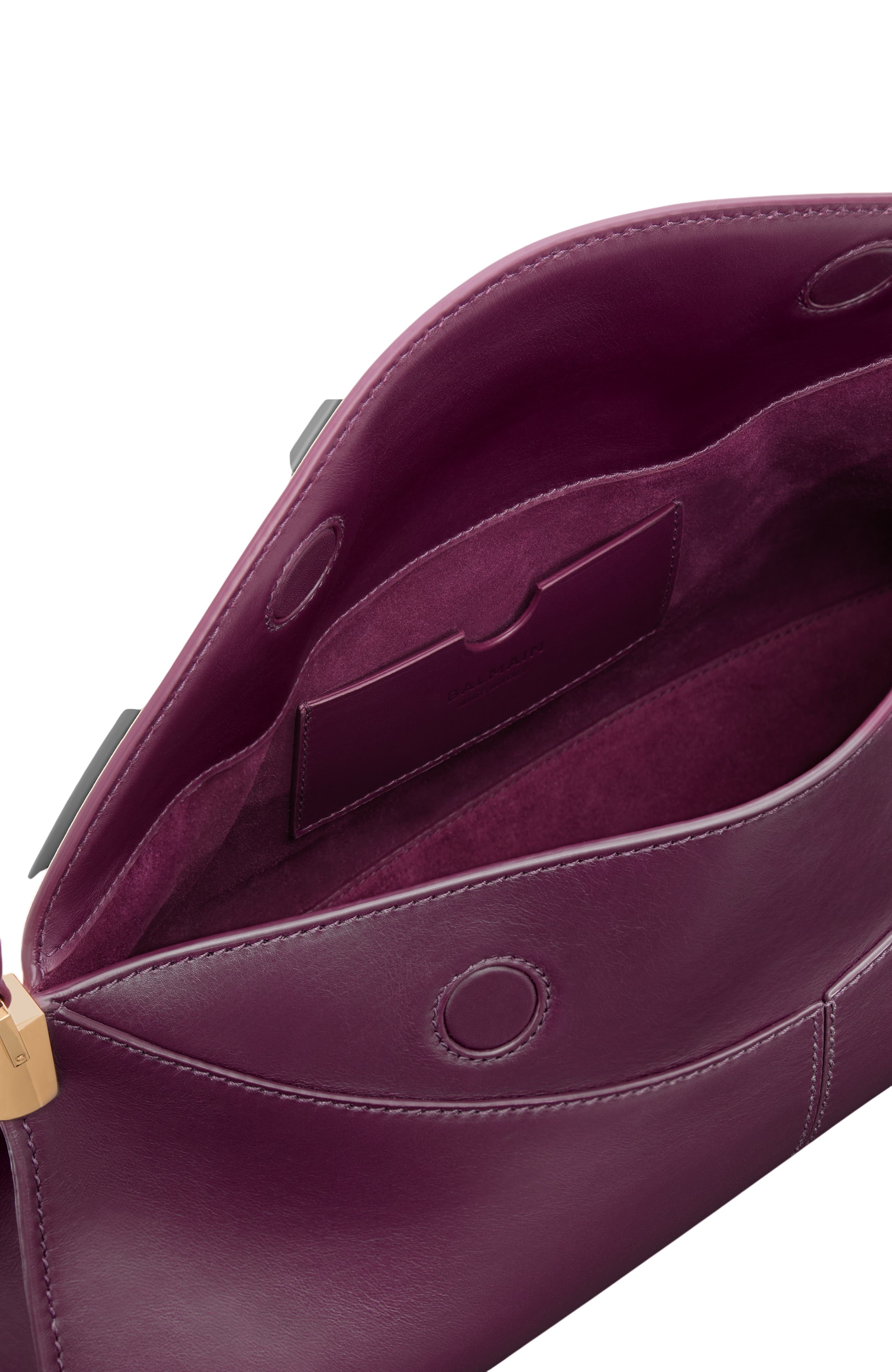64-83 Medium Bag in Smooth Leather, Alternate, color, purple