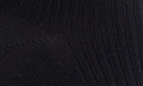 Nordstrom Lettuce Edge Crew Socks In Black