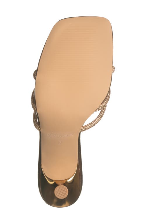 Steve Madden Jazzee Slide Sandal In Bronze