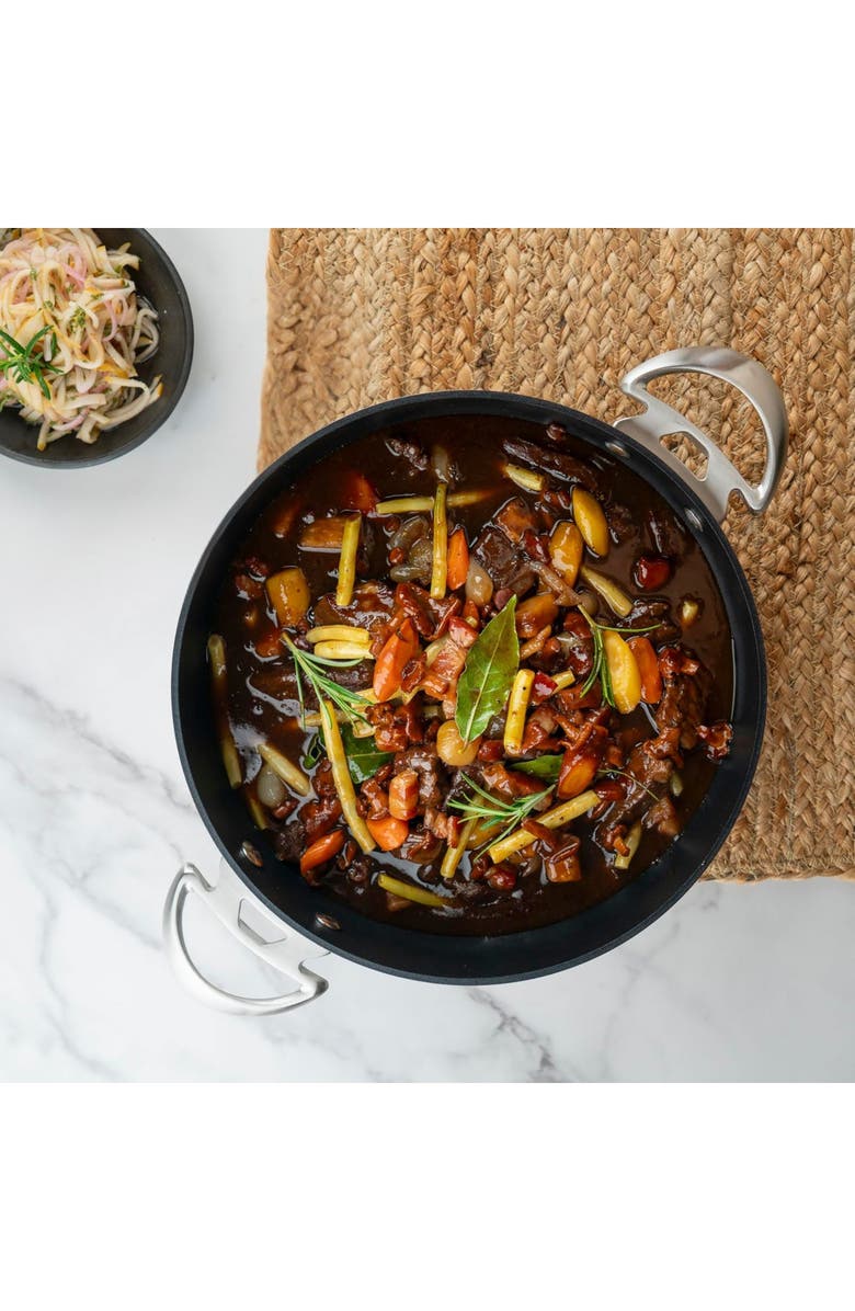 Scanpan CS+ 5.25-Quart Nonstick Chef's Pan with Lid, Alternate, color, Silver