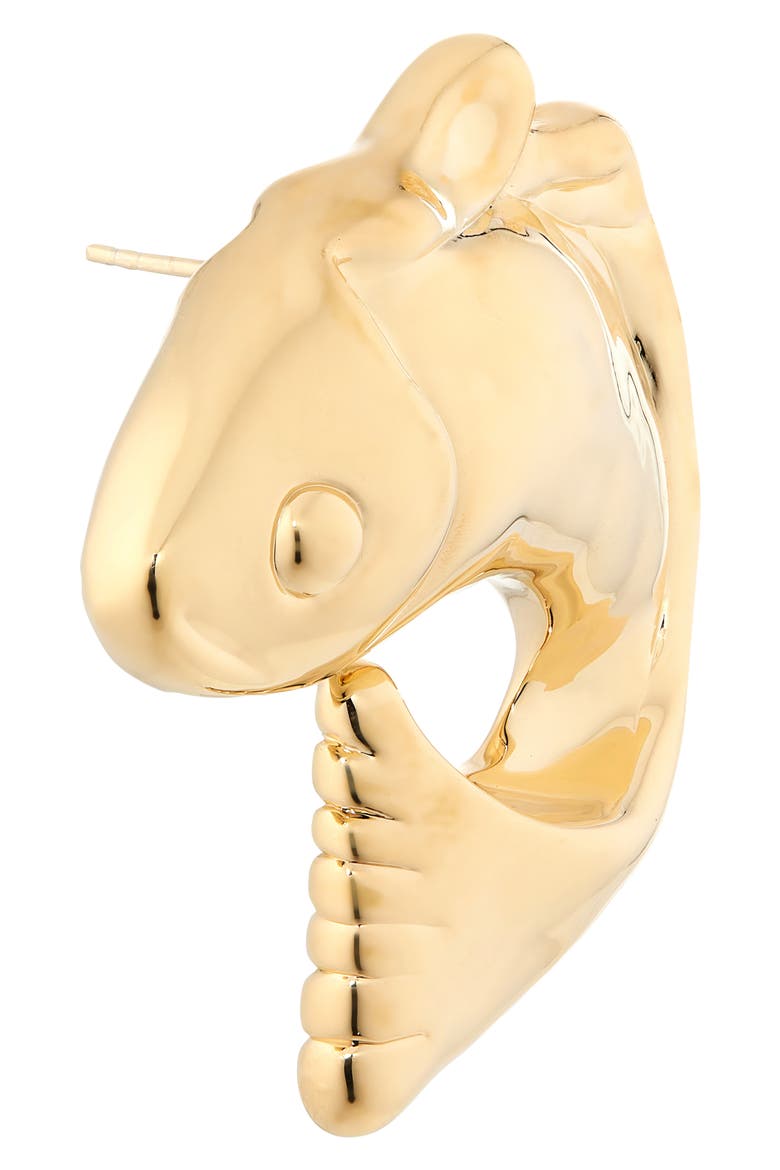 The Poisson Stud Earrings, Alternate, color, GOLD 280