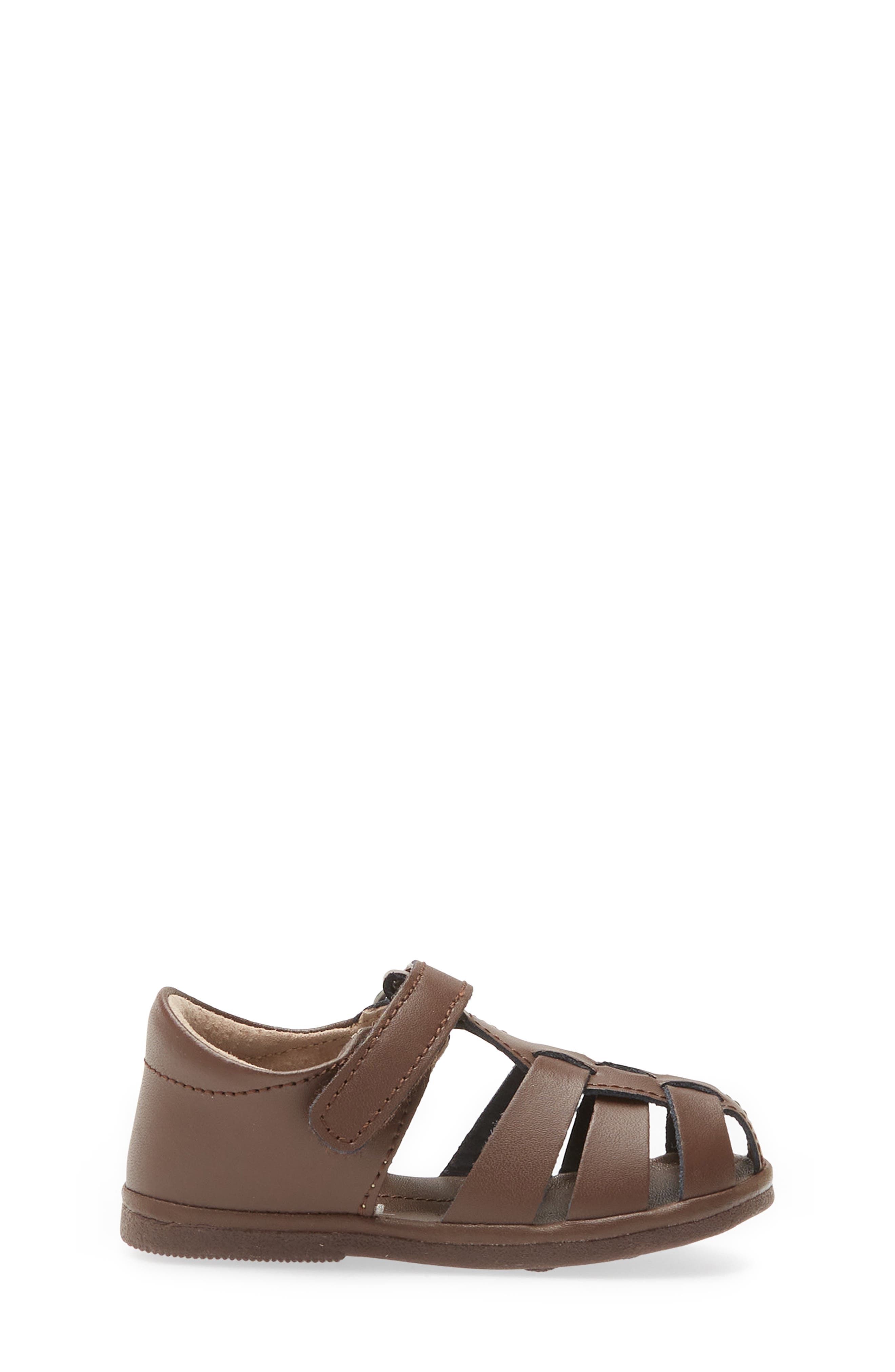 L'AMOUR Christie Fisherman Sandal, Alternate, color, Brown