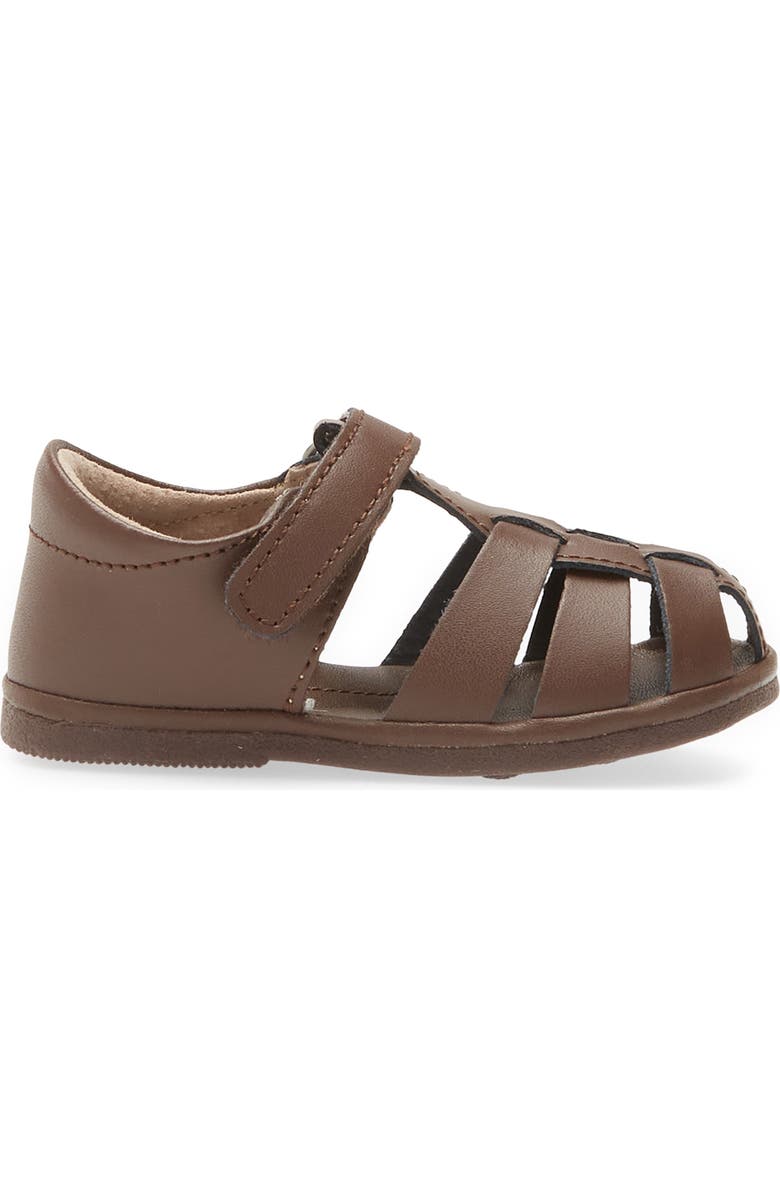 L'AMOUR Christie Fisherman Sandal, Alternate, color, Brown