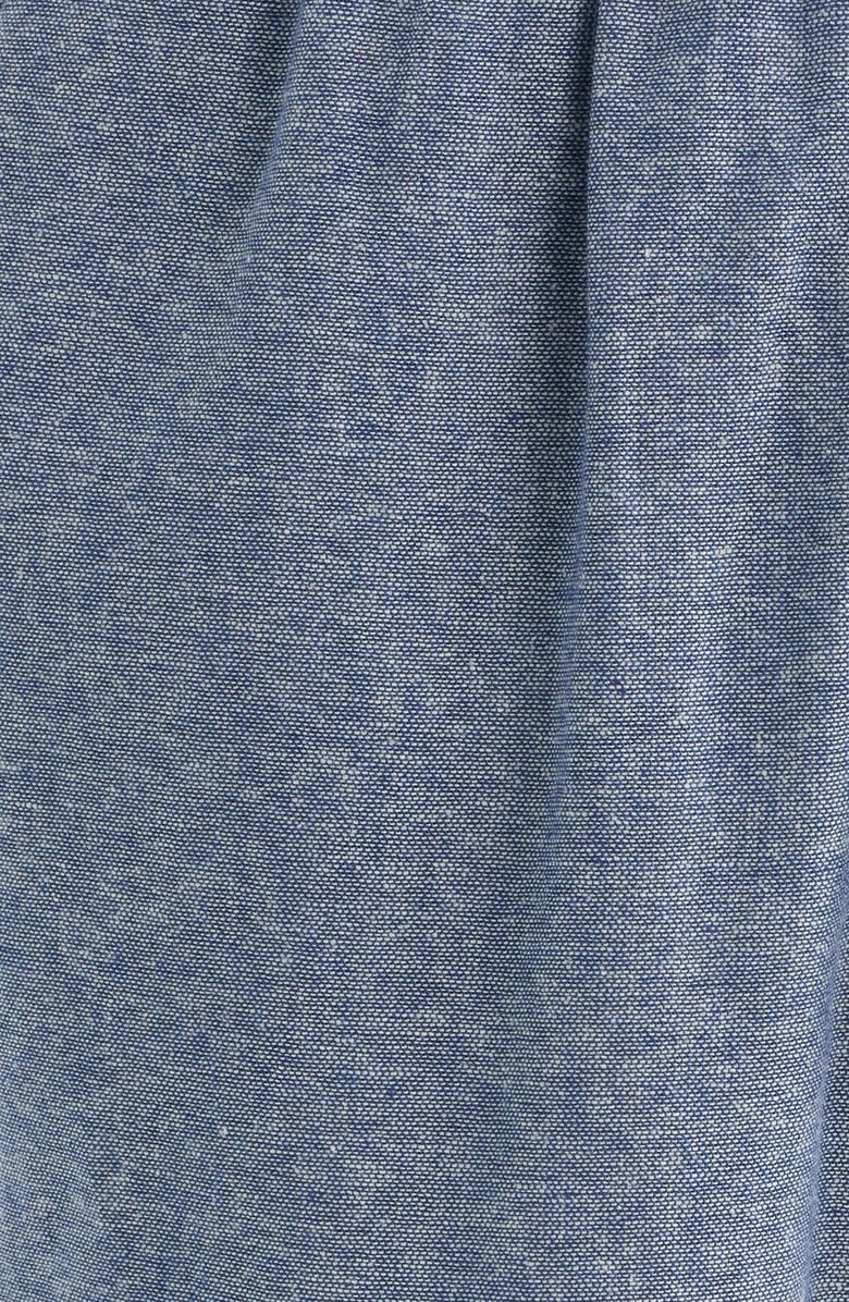 Daniel Buchler Slub Linen & Cotton Pajama Shorts, Alternate, color, Denim
