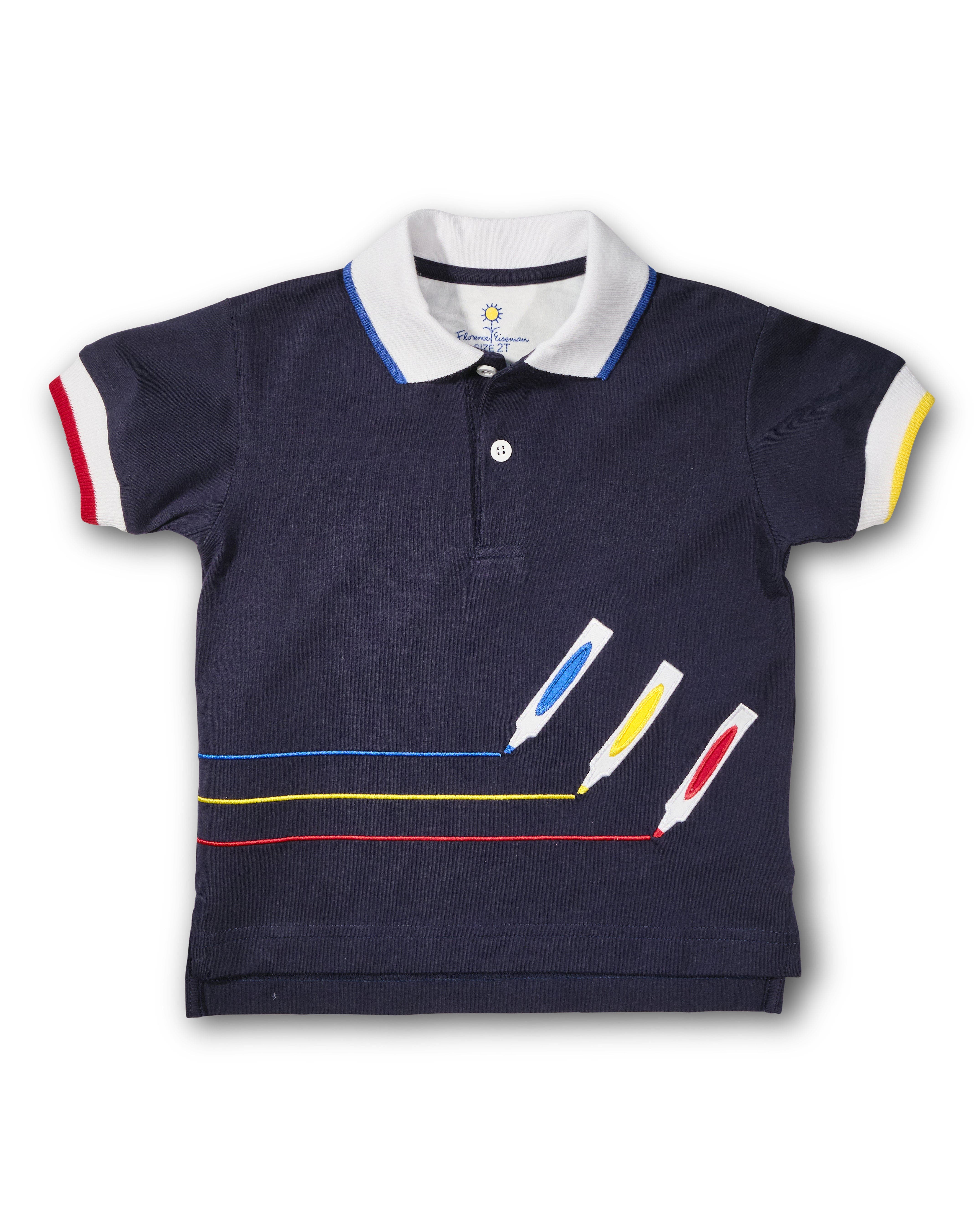 selected Navy Multicolor
