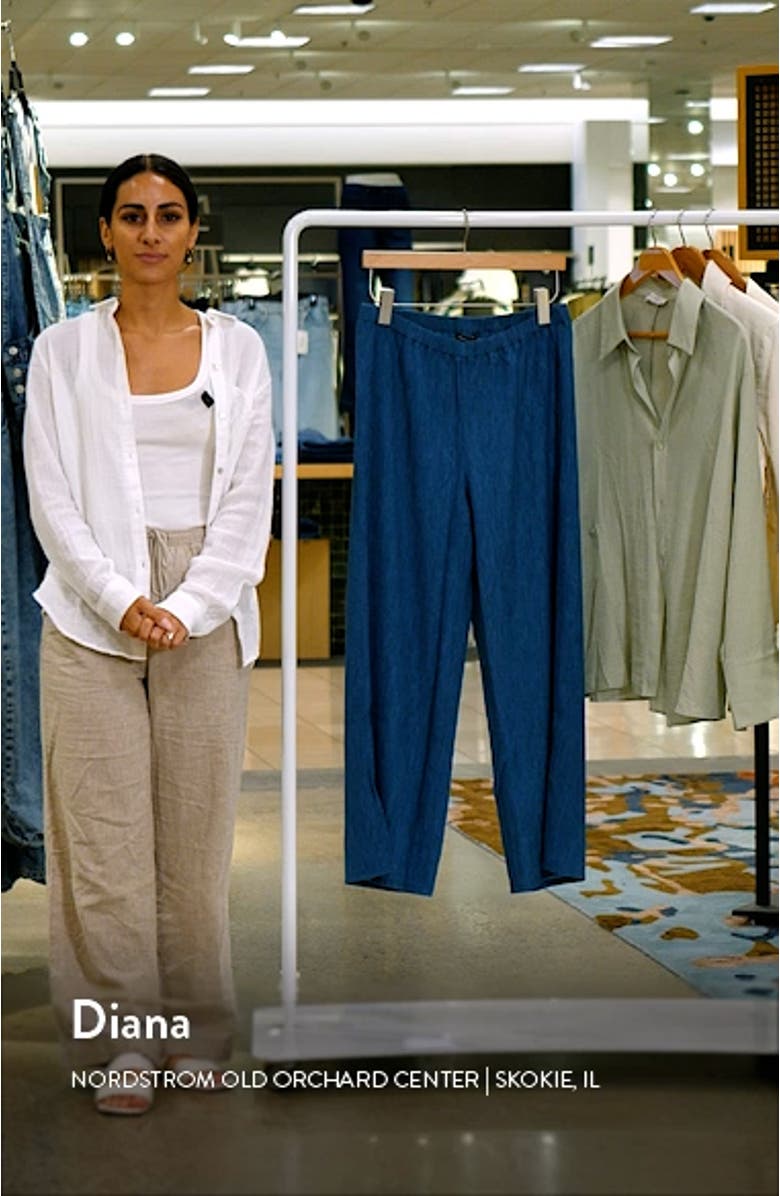 Crinkled Wide Leg Pants, sales video thumbnail
