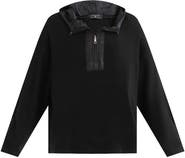 MOUSTACHE Ribbed Half-Zip Sweater