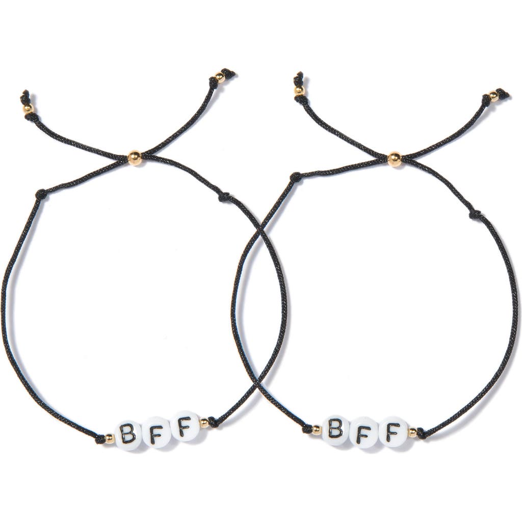 Venessa Arizaga BFF Bracelet Set in Black  product