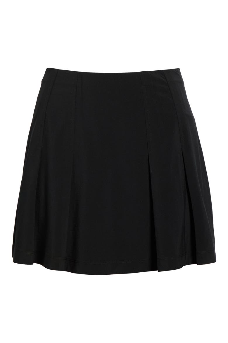 Ashe Pleated Miniskirt, Alternate, color, SHEPHERD