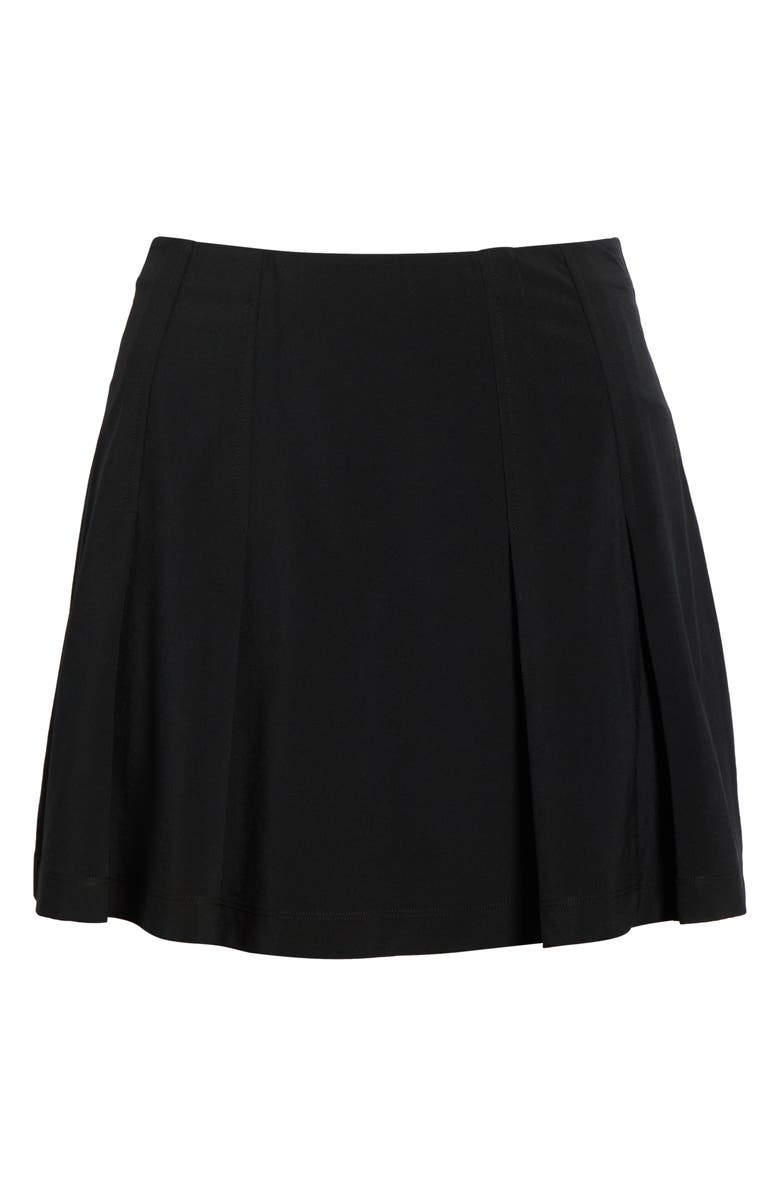 Greyson Ashe Pleated Miniskirt, Alternate, color, Shepherd