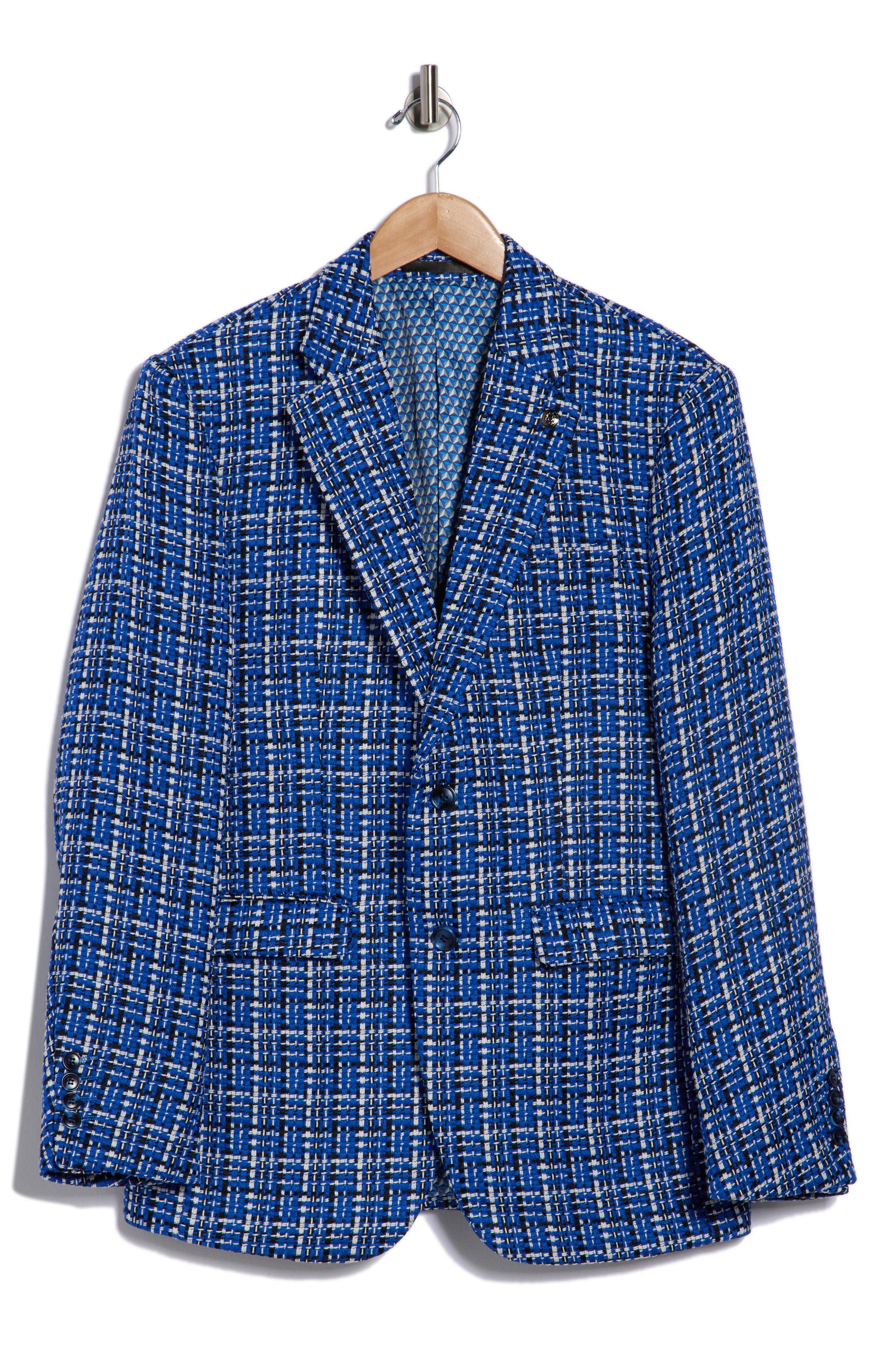 T.R. PREMIUM Slim Fit Two Button Blazer