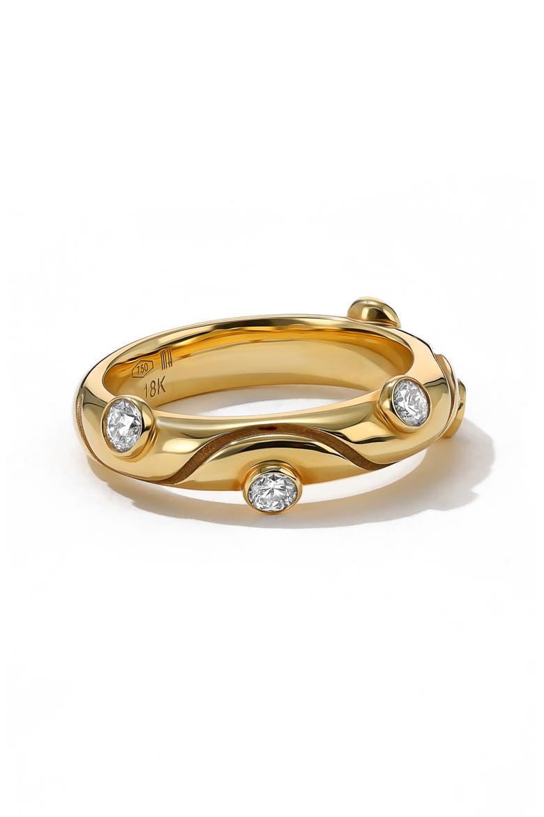 Riva Crest Ring, Main, color, DIAMOND