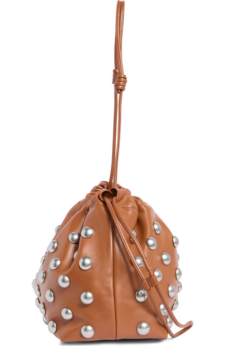 A.L.C. Arlo Studded Handbag, Alternate, color, Cognac