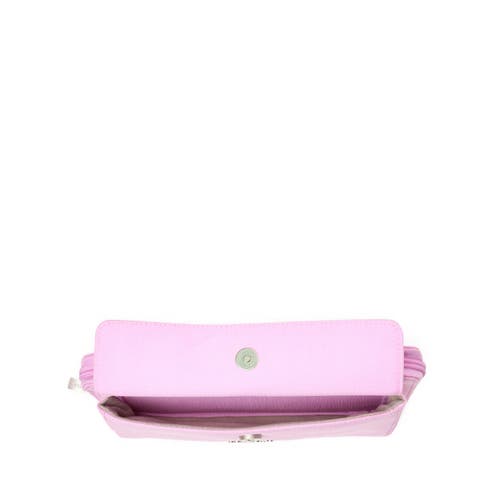 Baggallini Rfid Phone Wallet Crossbody Bag In Hibiscus Pink