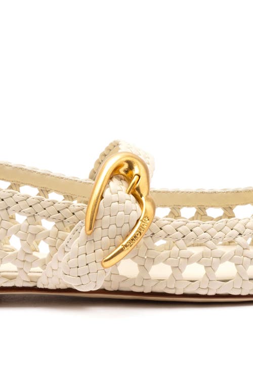 Larroude Women's Verona Macrame Ballet Flats In Neutral