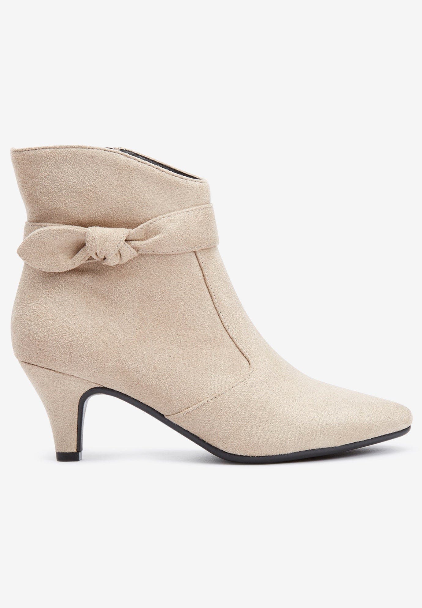 Comfortview The Corrine Bootie, Alternate, color, Black