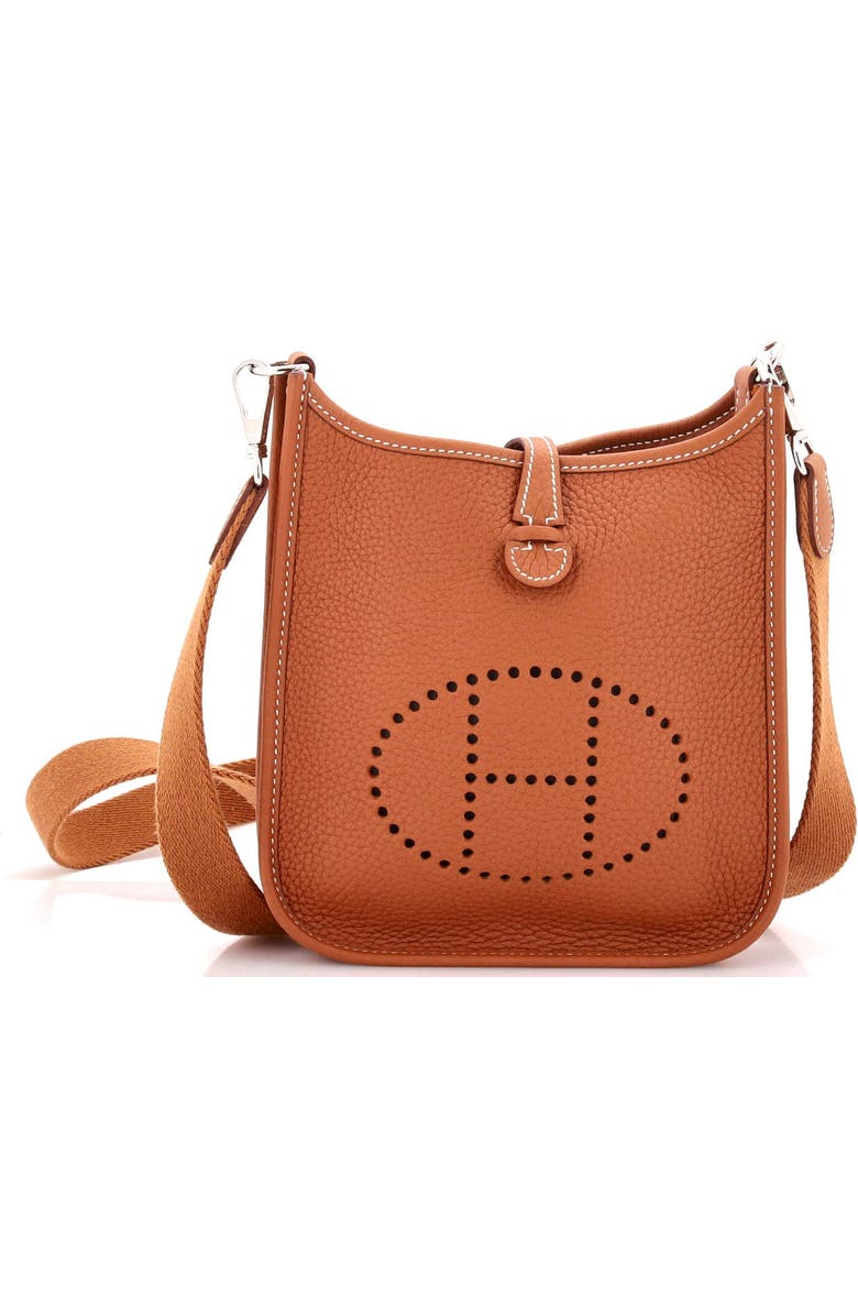 Pre-Owned Hermes Evelyne Bag Gen III Clemence TPM, Main, color, Gold