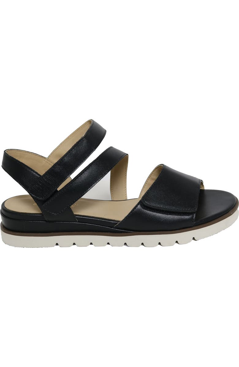 David Tate Theo Ankle Strap Sandal, Alternate, color, Black