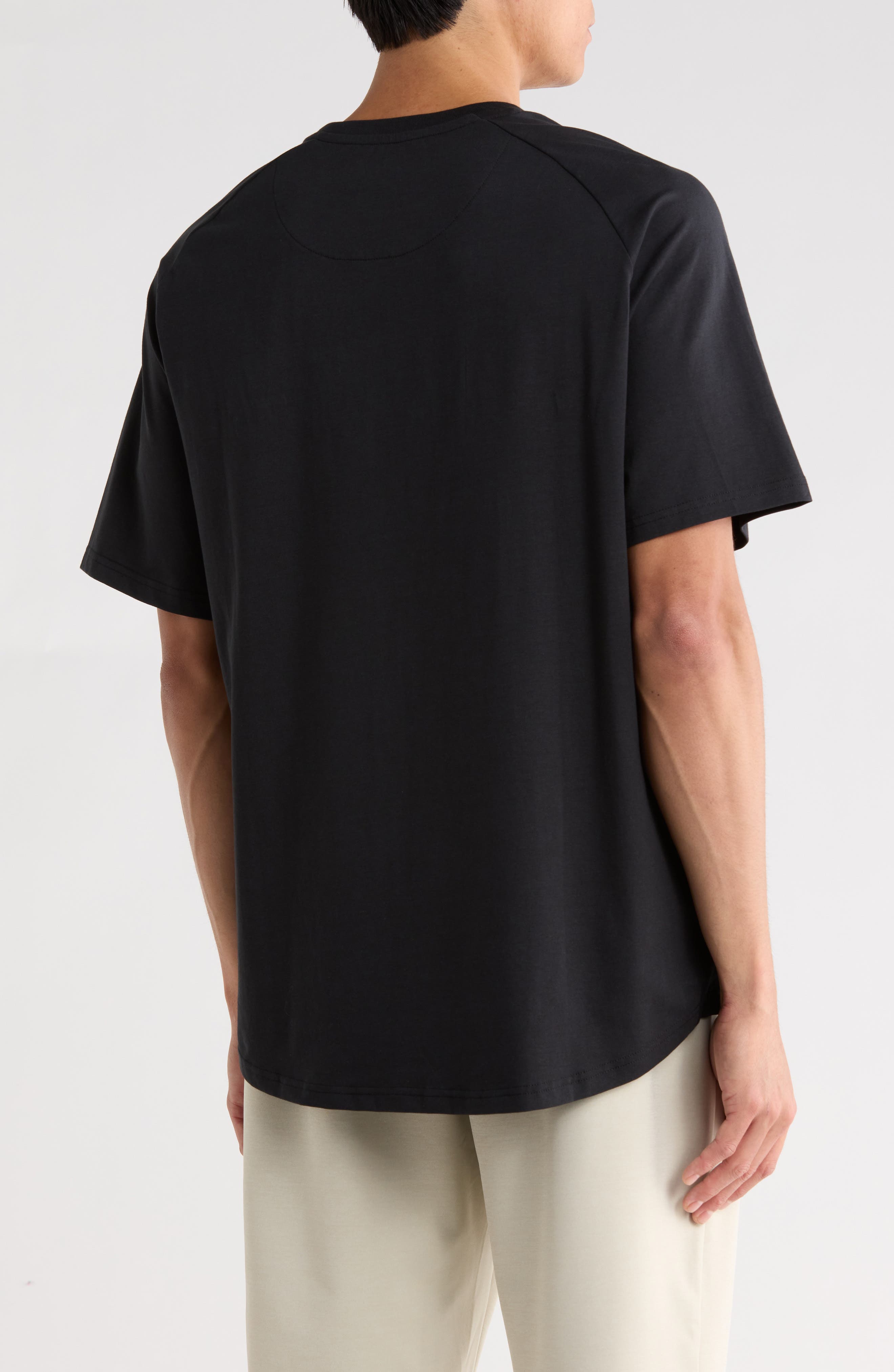 Short Raglan Sleeve T-Shirt - image 2