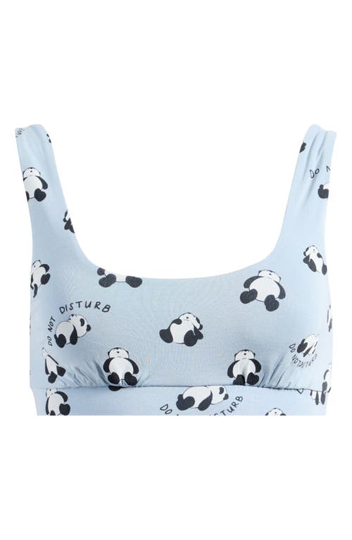 Meundies Feelfree Square Neck Bralette In Do Not Disturb