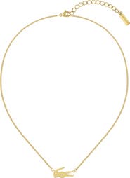 Lacoste Crocodile Necklace
