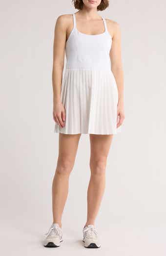 NORDISK■Nylon Stretch Sleeveless Dress■送料込 Z by Zella Venture Sleeveless Front Zip Utility Dress