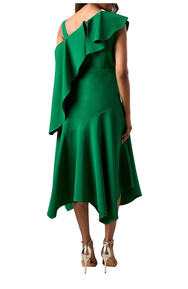 Coast Petite Midi Wedding Guest Dress, Alternate, color, Emerald