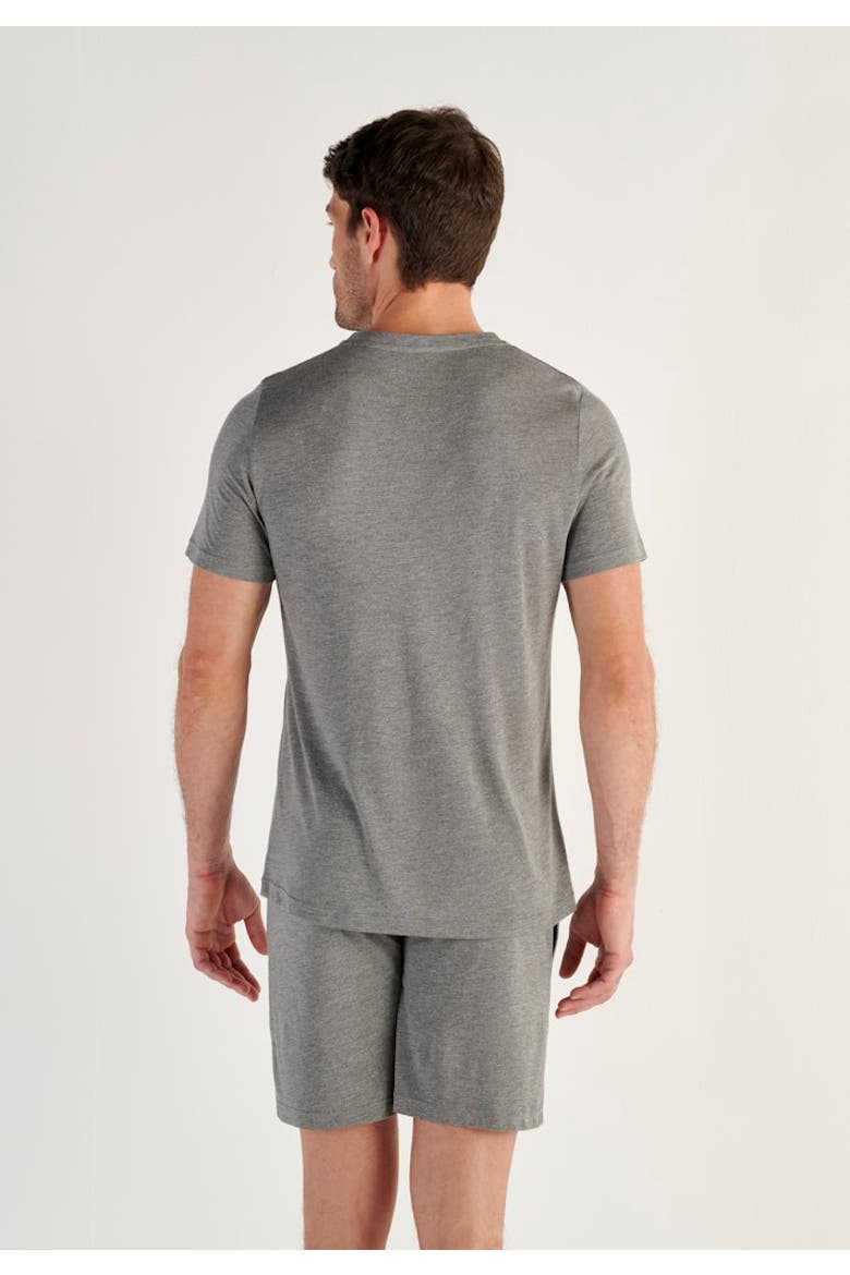 Cocooning V-Neck T-Shirt, Alternate, color, Grey
