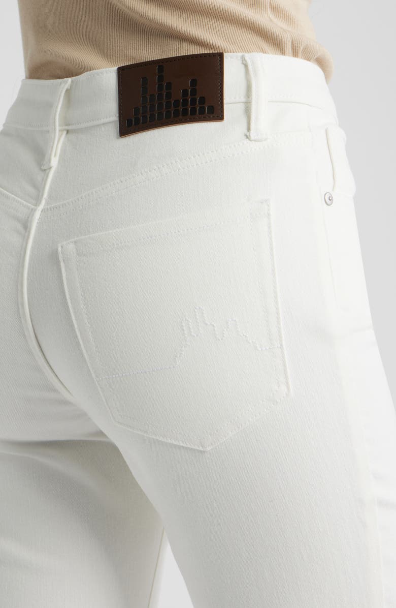 CITY BLUES Dover Ankle Straight Leg Jeans, Alternate, color, Ivory