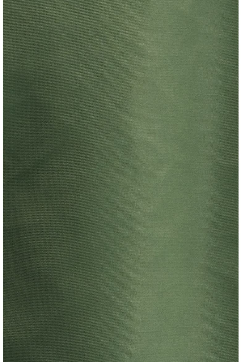 Water Resistant Satin Flight Jacket, Alternate, color, SAGE