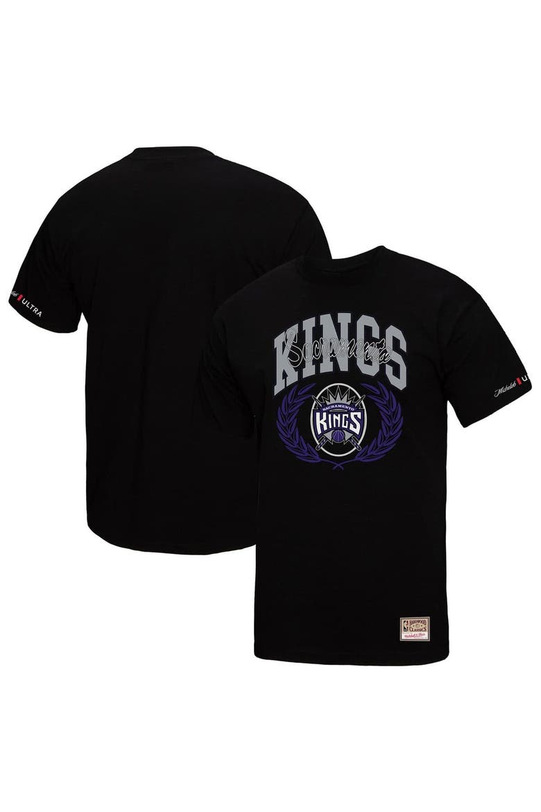 Men's Mitchell & Ness Black Sacramento Kings NBA x Michelob Ultra Rewind II T-Shirt, Main, color, Black
