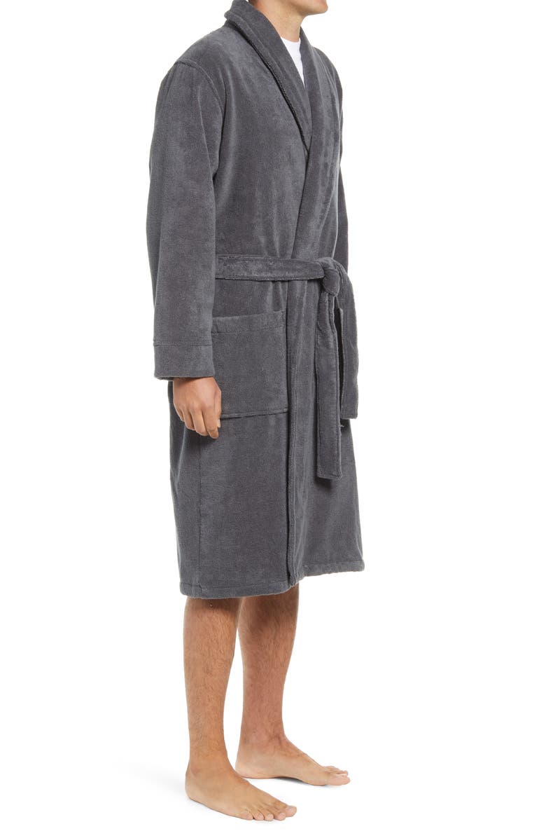 L.L.Bean Organic Cotton Terry Robe, Alternate, color,