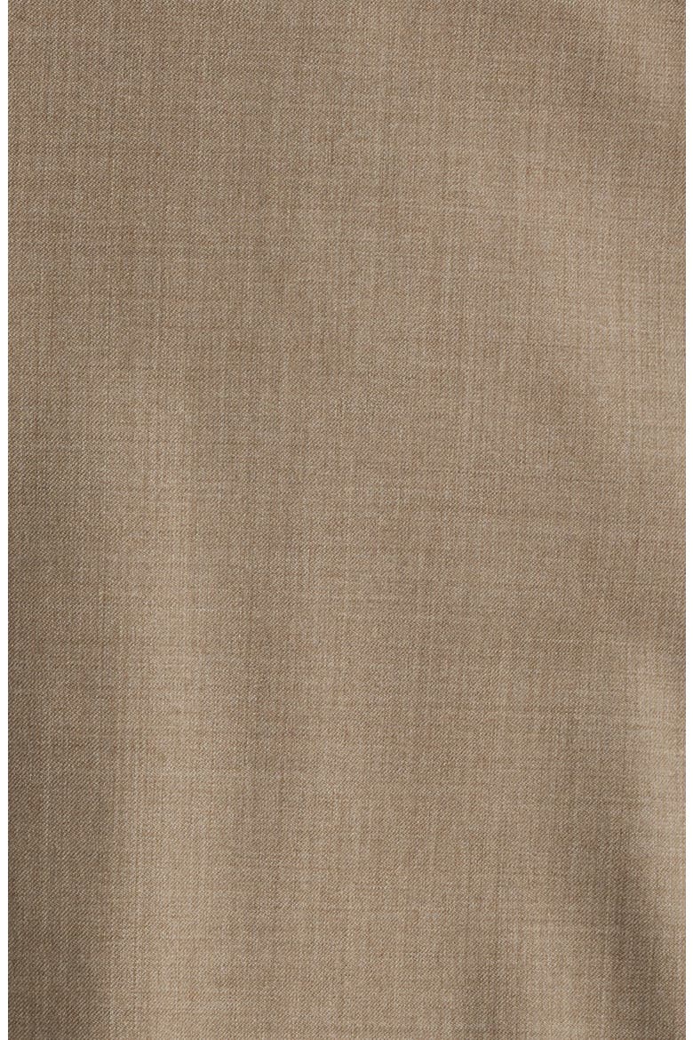 Jetsetter Standard Fit Tan Mélange Stretch Wool Sport Coat, Alternate, color, TAN