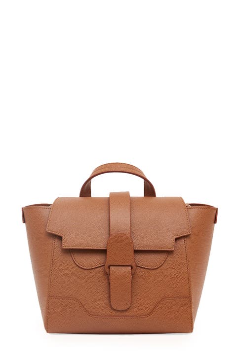 Mini Maestra Pebbled Leather 4-Way Convertible Handbag