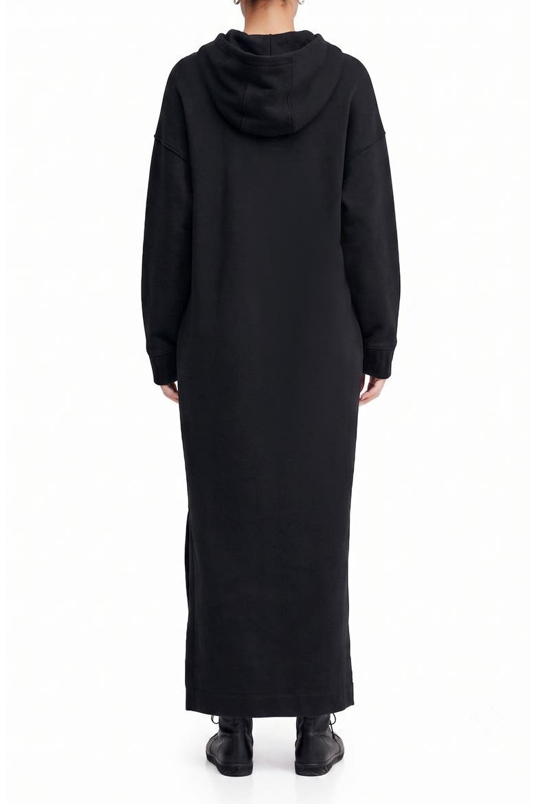 Pell Sweatshirt Dress, Alternate, color, BLACK
