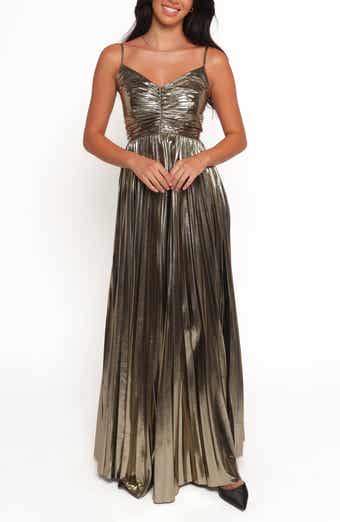 Petal & Pup Naira Pleated Maxi Dress