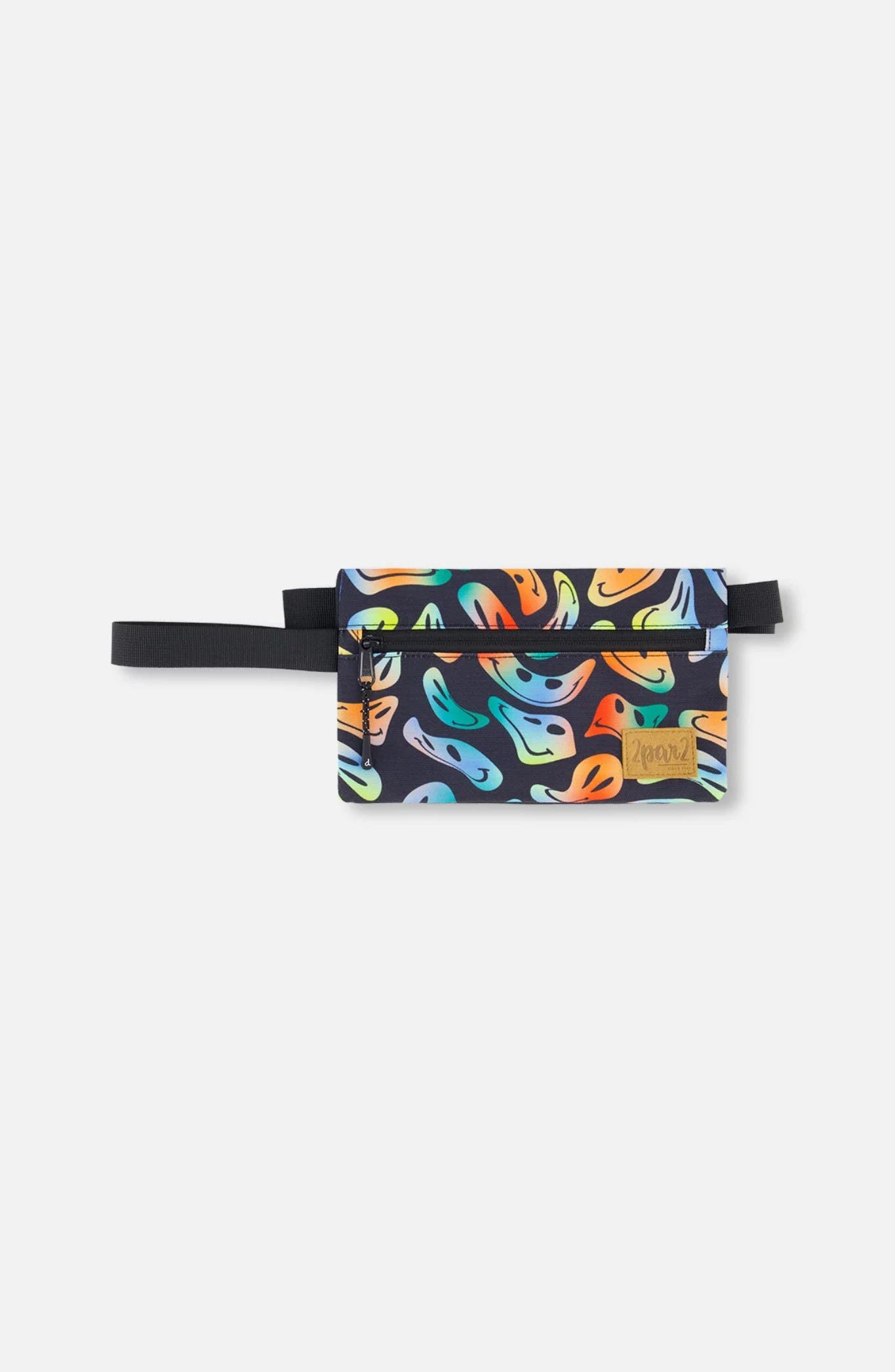 Deux par Deux Boy Double Pencil Case, Main, color, Smiley Face Boy