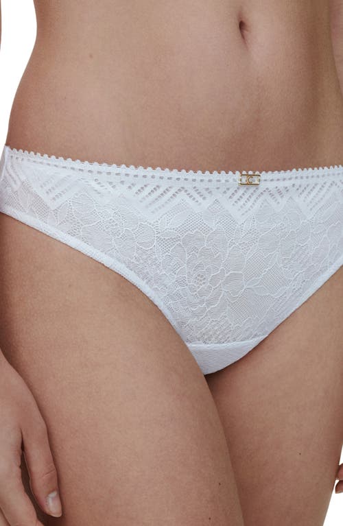 Chantelle Lingerie Origins Thong In White