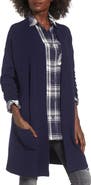 BP. Rib Trim Long Cardigan