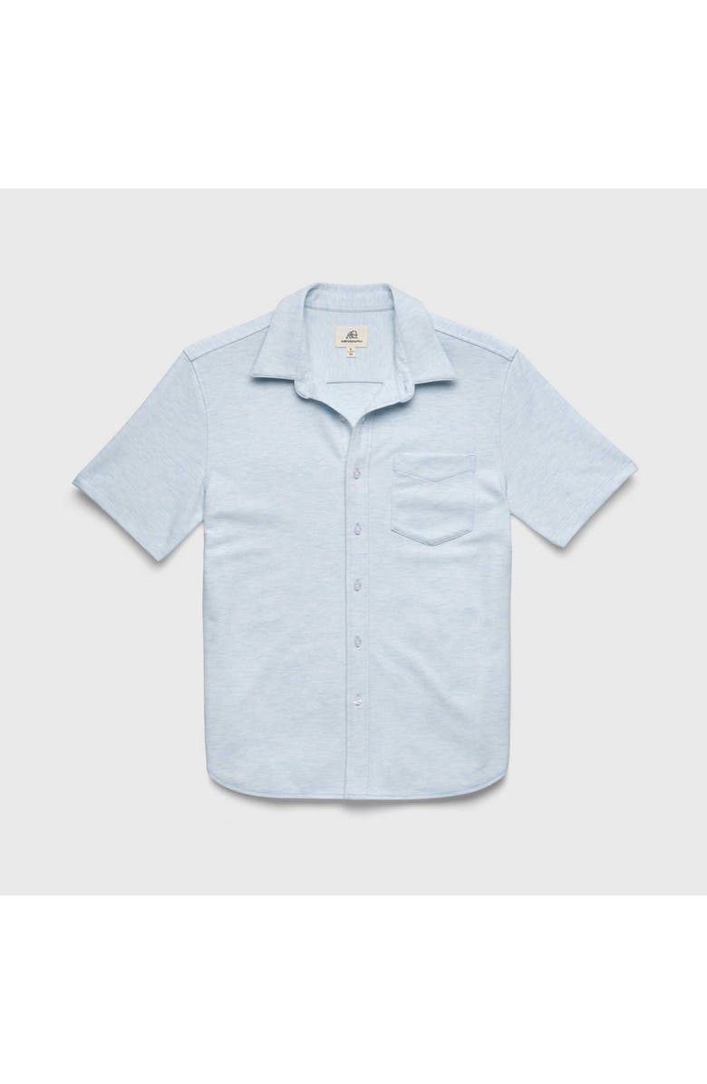 Surfside Supply Co. Tony Pique Knit Shirt, Main, color, Blue Heather