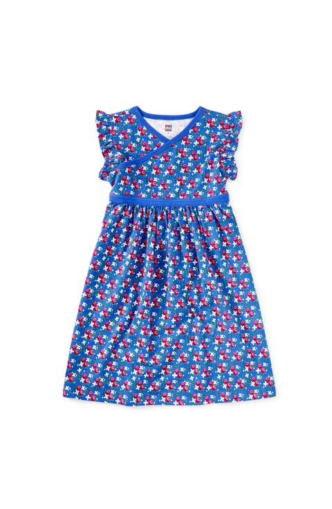Wrap Neck Dress (Toddler, Little Kid, Big Kid)